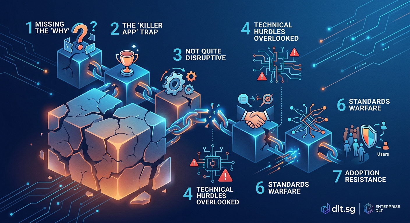7 Enterprise DLT Pilot Projects That Failed and What We Learned — 1