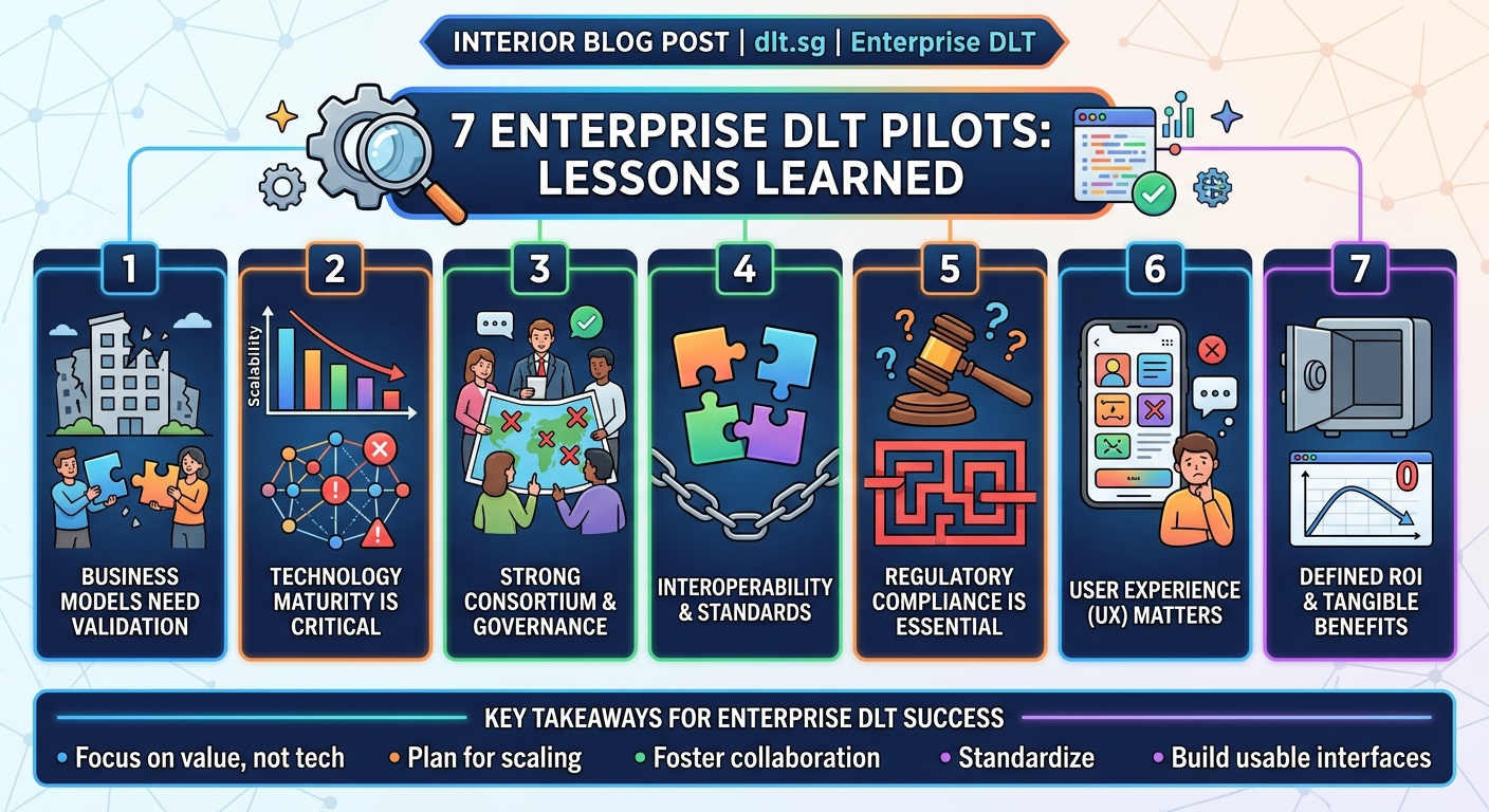 7 Enterprise DLT Pilot Projects That Failed and What We Learned — 2