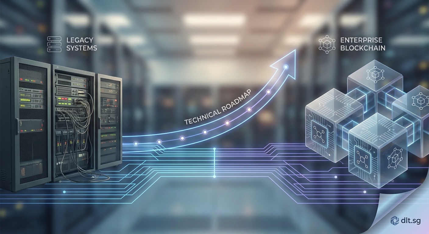 Integrating Legacy Systems with Enterprise Blockchain: A Technical Roadmap