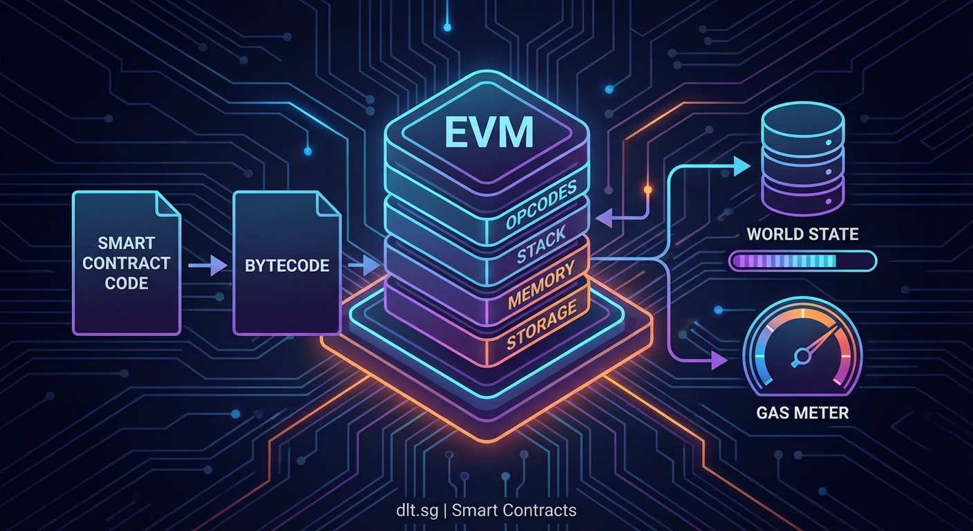 How Smart Contracts Actually Execute on Ethereum Virtual Machine - Illustration 1