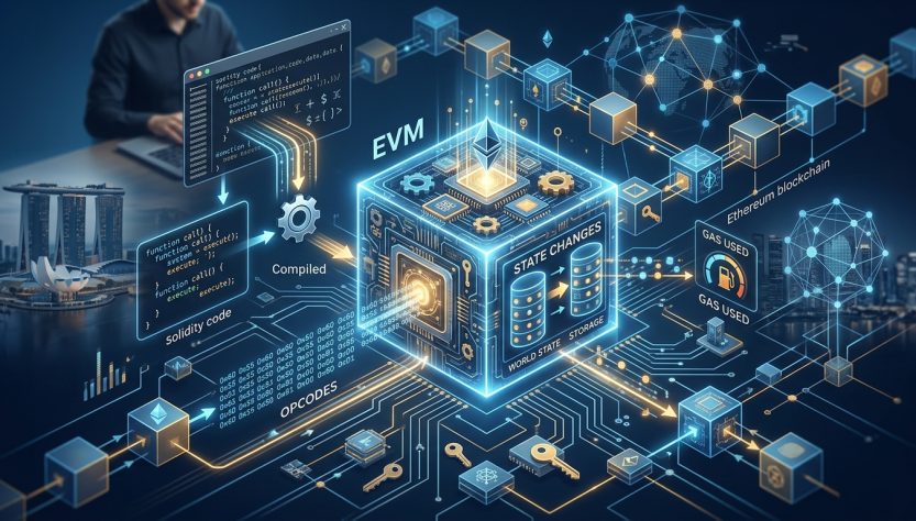How Smart Contracts Actually Execute on Ethereum Virtual Machine