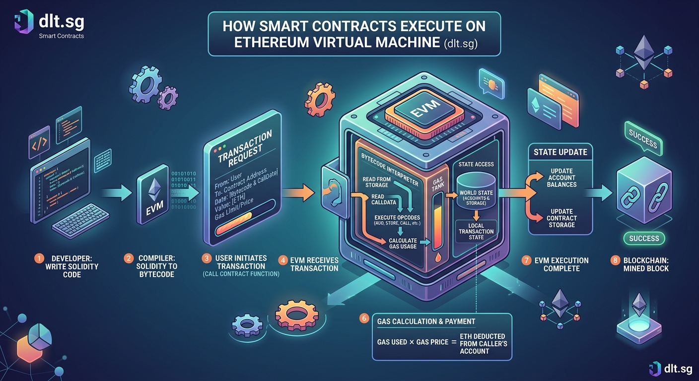 How Smart Contracts Actually Execute on Ethereum Virtual Machine — 2